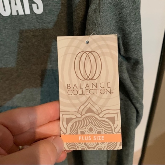 New Balance Collection Cowl Neck Green top 1X - Picture 3 of 7